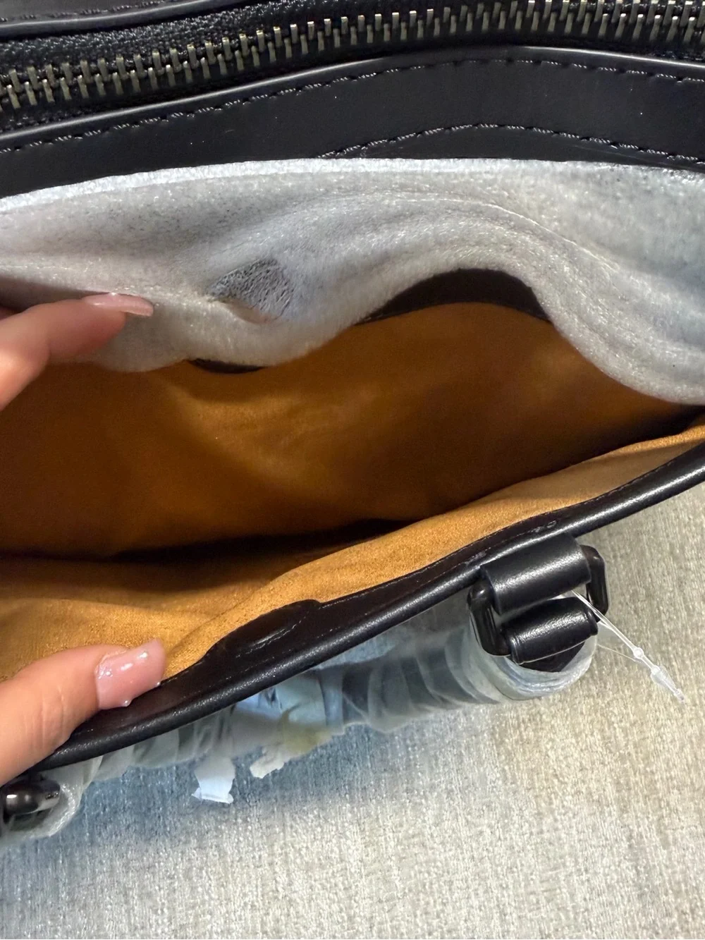 Coach Men's Women’s Unisex Slim Charcoal/Black Signature Briefcase Tote
